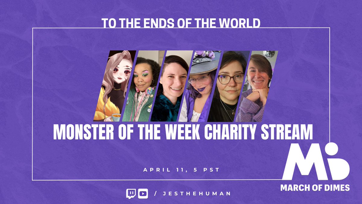 Jes the Human (@jesthehuman) on Twitter photo We are one week away from @mirroredankh taking
<a href="/thecandacemarie/">Candace the Magnificent</a>
<a href="/insightchecked/">insightchecked</a>
<a href="/shadowravyn/">booksomewench on bluesky πππ</a>
<a href="/Mana_lorian/">Mana Murray</a>
+ me on a world saving Monster of the Week adventure to fundraise for March of Dimes!
π± 5 PST π΄ April 10 on twitch & YouTube We are one week away from @mirroredankh taking
<a href="/thecandacemarie/">Candace the Magnificent</a>
<a href="/insightchecked/">insightchecked</a>
<a href="/shadowravyn/">booksomewench on bluesky πππ</a>
<a href="/Mana_lorian/">Mana Murray</a>
+ me on a world saving Monster of the Week adventure to fundraise for March of Dimes!
π± 5 PST π΄ April 10 on twitch & YouTube