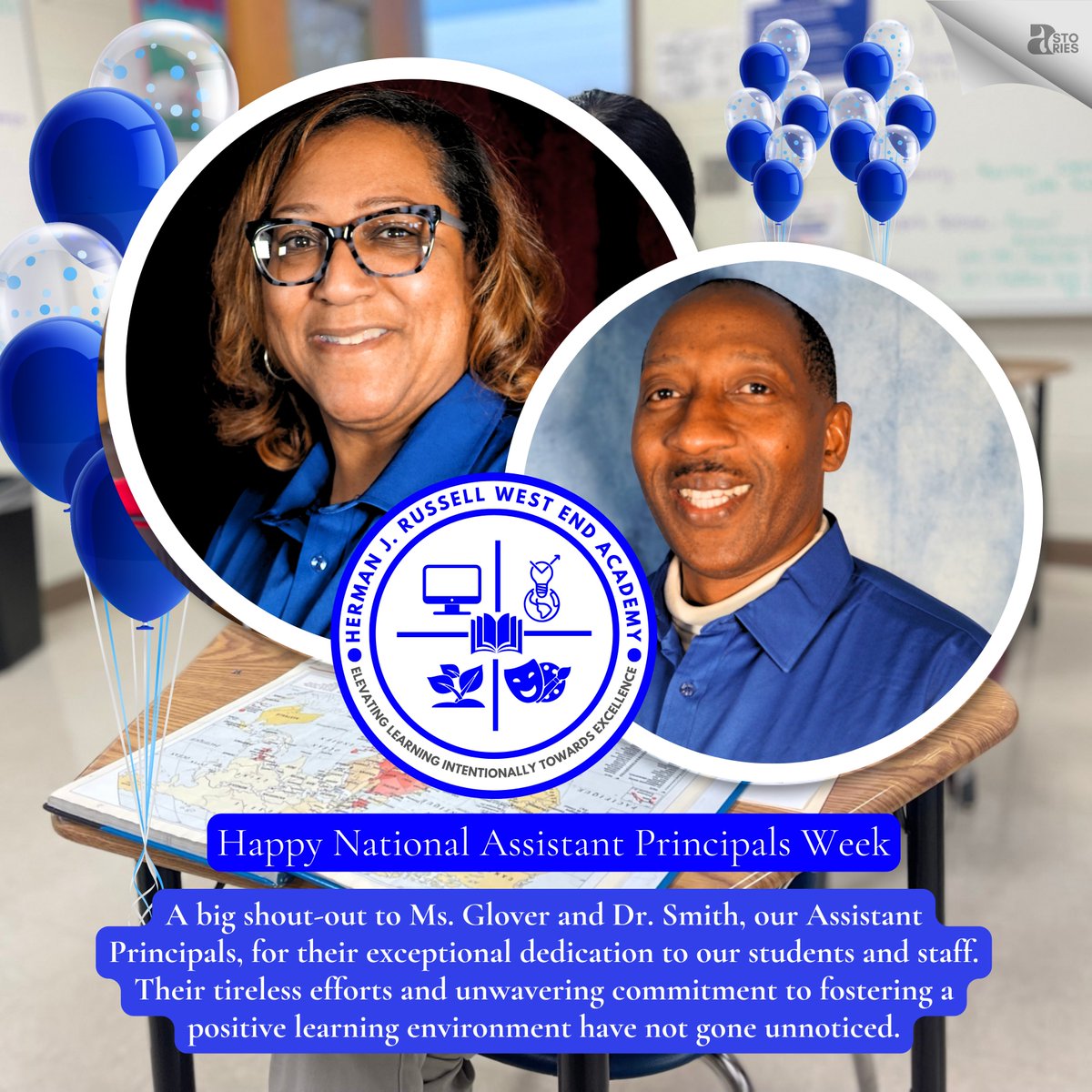 A big shout-out to Ms. Glover and Dr. Smith, our Assistant Principals, for their exceptional dedication to our students and staff. Their tireless efforts and unwavering commitment to fostering a positive learning environment have not gone unnoticed. #HappyNationalAPWeek