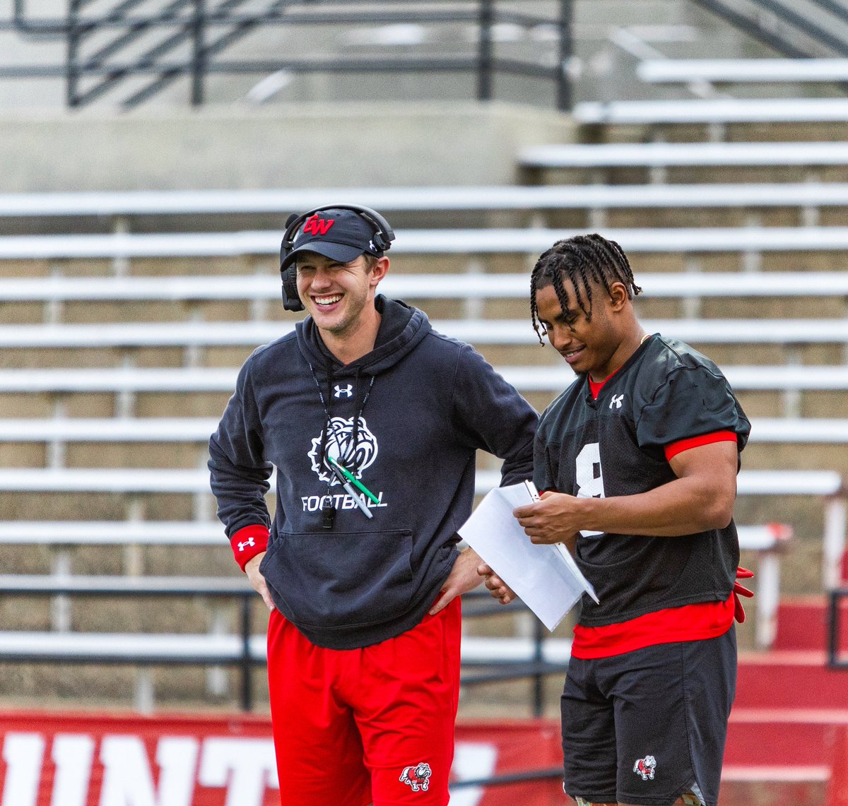 Spring ball vibes…Living the dream in Carolina‼️ #SkoDawgs