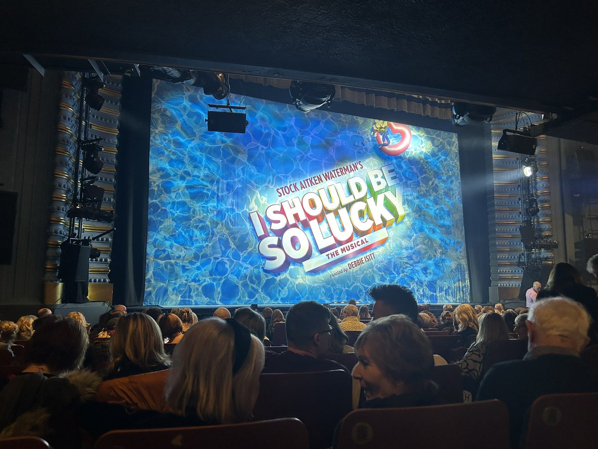 Such good fun! Amazing performances from the cast and just great fun #ishouldbesolucky