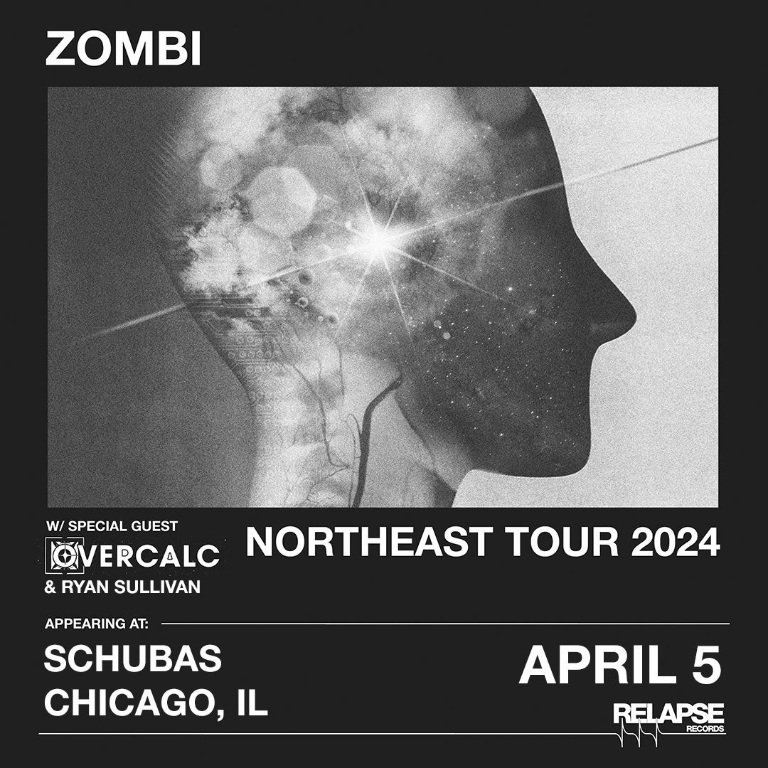 TOMORROW! Space rock duo @ZombiBand takes the stage atSchubas with Overcalc & Ryan Sullivan on Friday, 4/5! The night kicks off at 8pm. ENTER TO WIN TICKETS: forms.gle/KAzstadPrwB2bp…