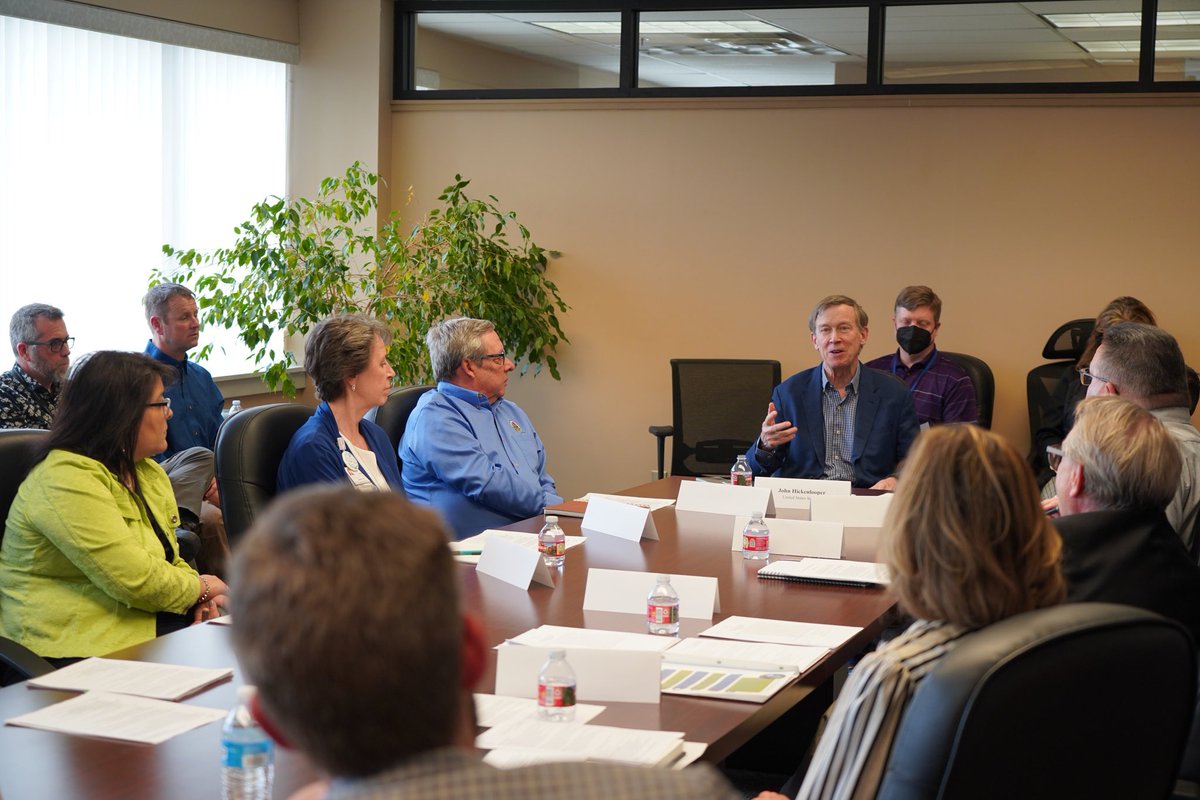 Where you live shouldn’t determine *if* you live.  Rural health care providers make the difference for the communities they serve. Joined a group serving the Eastern Plains to discuss how we can help them do even more.