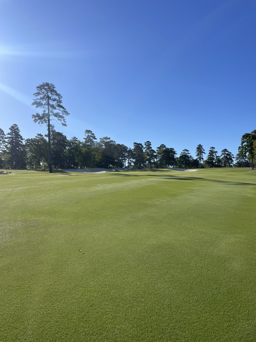 On my walk while I inspected set up today it was hard not to share these pictures. I am so proud of our team and their commitment to delivering a beautiful course for our members and their guests.