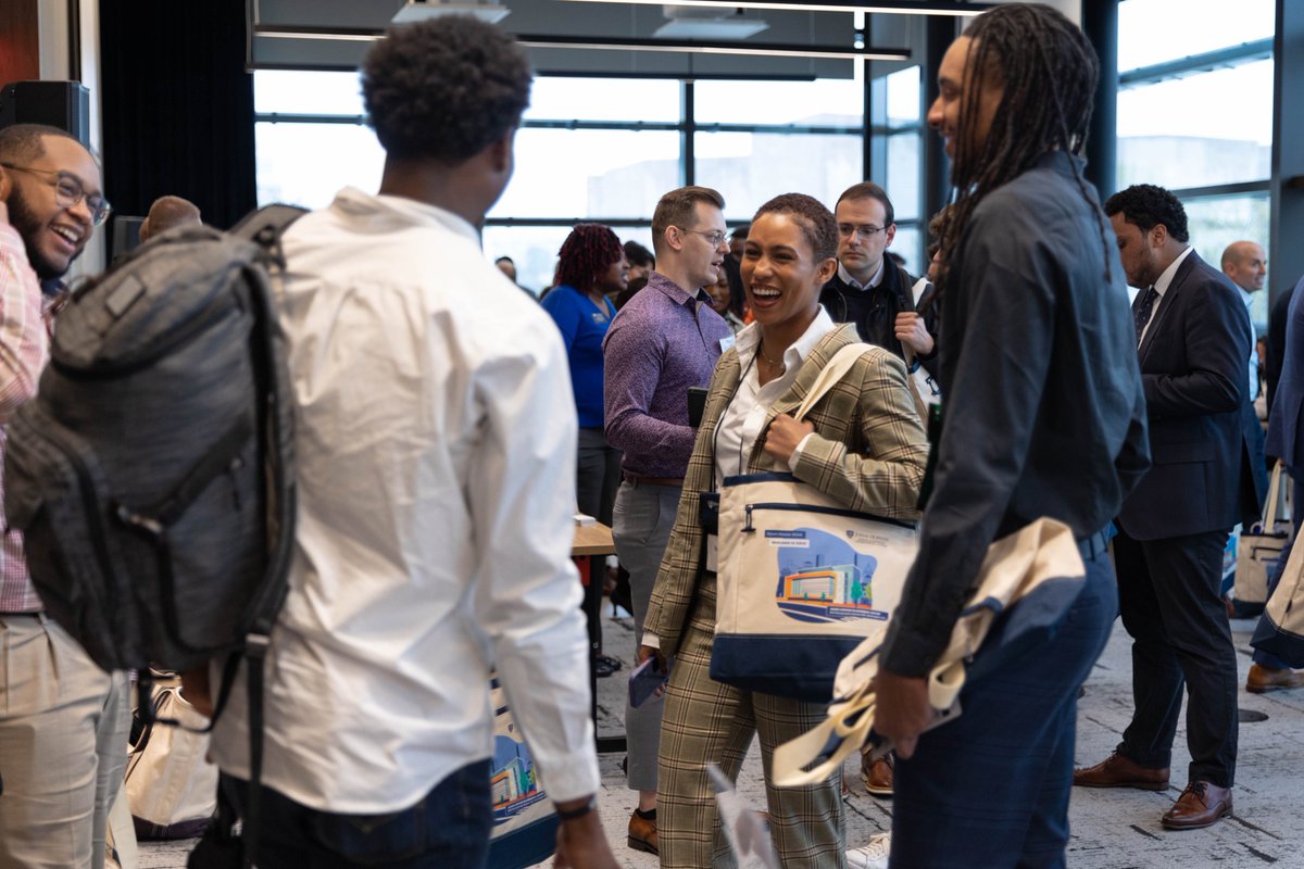It was an exciting day as SAIS welcomed an accomplished group of more than 220 #SAISbound students to the Admitted Student Open House, our first at the @JHUBloombergCtr. Congratulations to the newest SAIS community members! 🎉