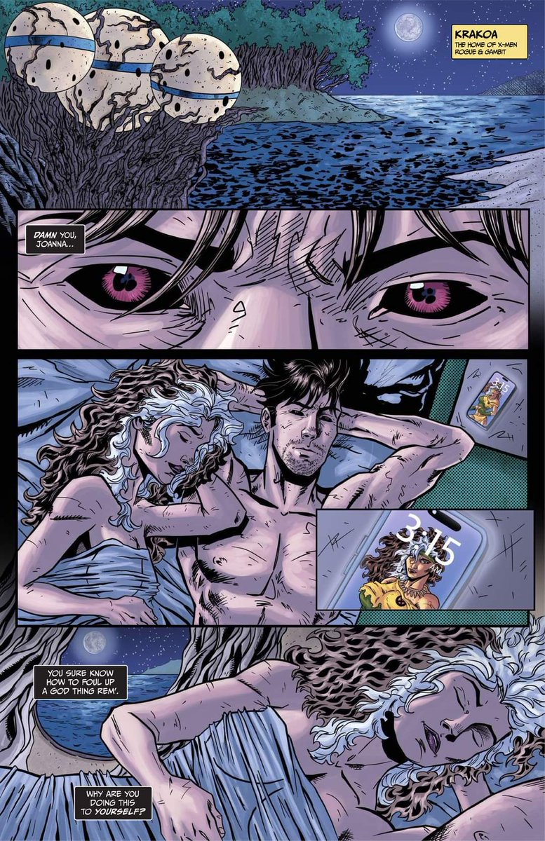 ThePrattLP's tweet photo. The #XMen #Krakoa age is over but a while ago I wrote a "short story" (ain't that short 😅) and then had the first few paragraphs commissioned into art by this awesome guy: @zathanielfannin https://t.co/gJwRmBeiiA