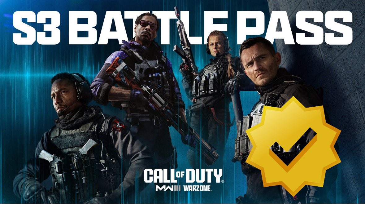CODMW4Informer's tweet photo. We got GOLD VERIFIED! 😳

To celebrate, 1 person that RETWEETS this tweet will win a Season 3 MW3 Battle Pass! https://t.co/v3TlwpgUwH
