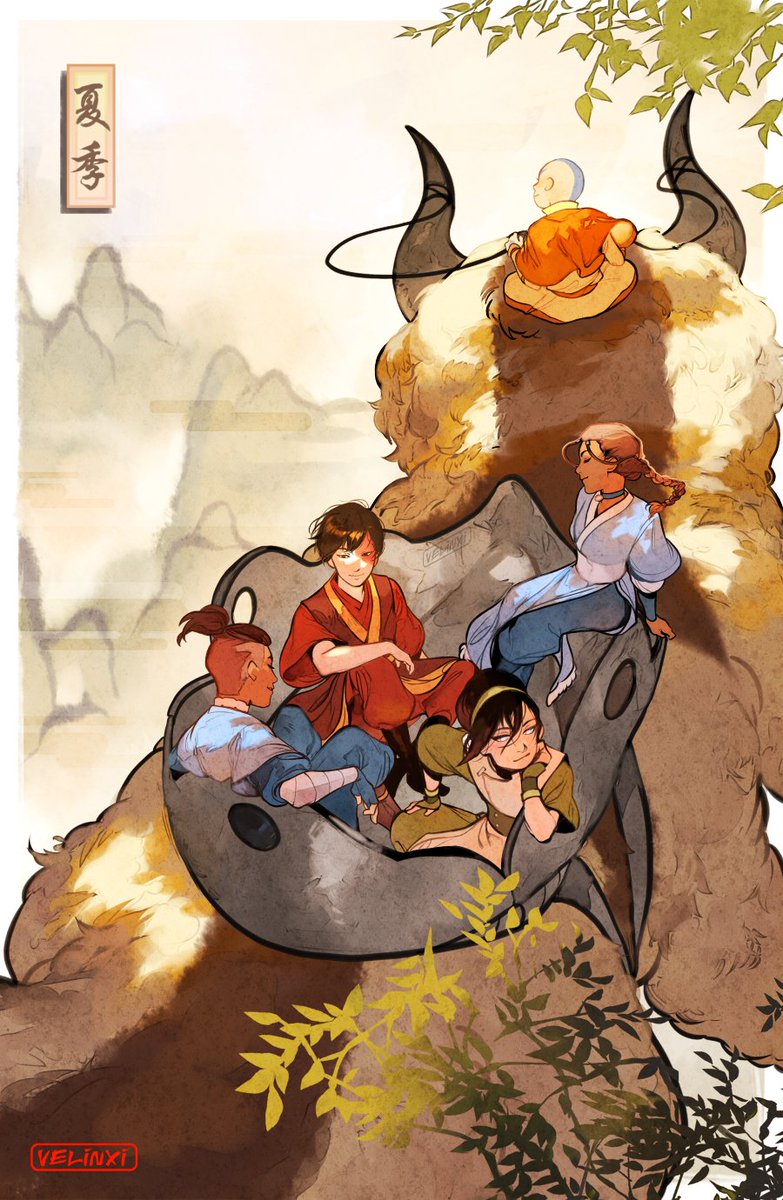 Velinxi's tweet photo. Reposting some old ATLA fan art💖 https://t.co/2wRu5oRMbx
