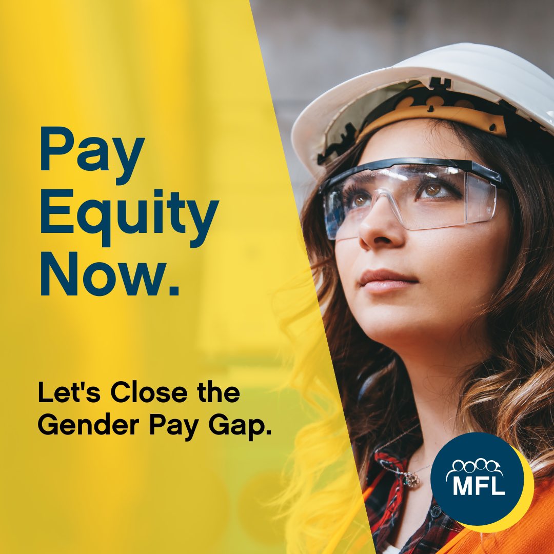 Did you know that that on average, women in Manitoba have to work for 460 days to earn the same amount as men do in 365 days? Today is Equal Pay Day and it’s time to close the gender pay gap. Read more and send a message to the Minister of Labour at mfl.ca/genderequity/