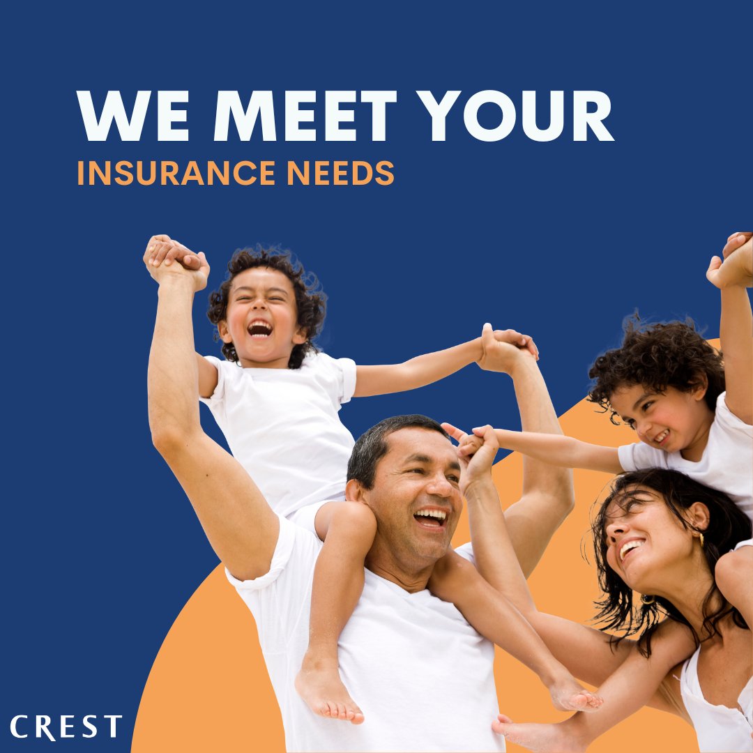 Unsure about which individual home insurance policy suits your needs and budget? Let Crest's seasoned agents provide you with a tailored quote, highlighting coverage types and amounts that align with your requirements.

#insurance #personalinsurance #homeinsurance