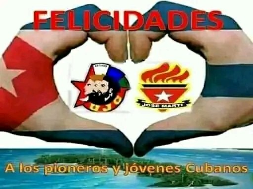 EFpais's tweet photo. Aniversario por el 4 de abril. Felicidades pioneros. @Cubamin https://t.co/flqGUMd5hF
