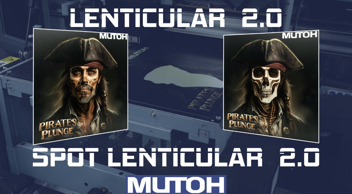 🌟 XpertJet 661UF users can now explore the captivating world of lenticular printing! Access our user-friendly templates via your MUTOH Club account to try it out today! ✨ 
Click the link below to watch our Lenticular Print Technology in action! 
youtube.com/watch?v=DvuneV…