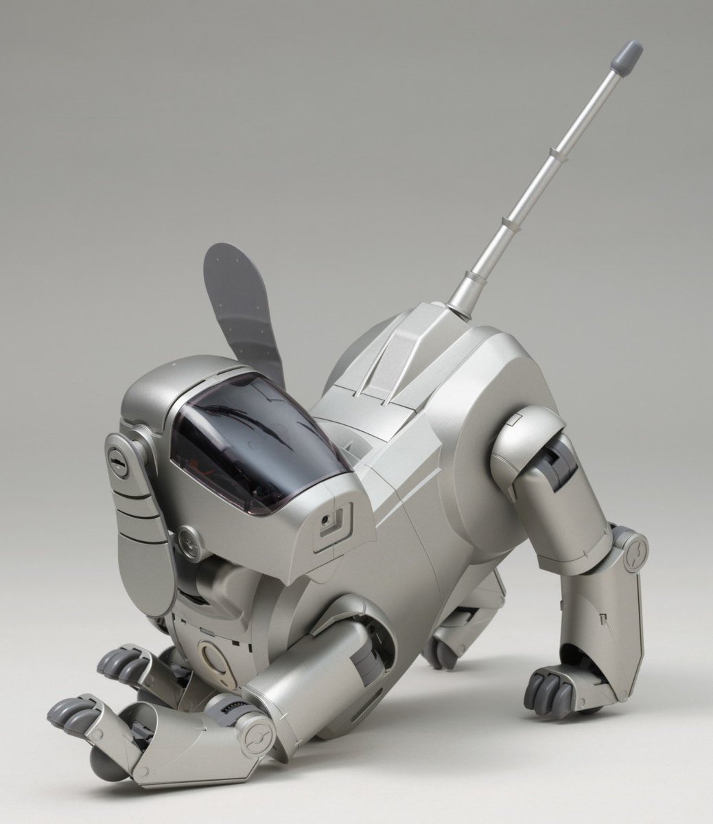 Sony Aibo ERS-110 designed by Hajime Sorayama (1999)