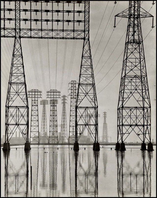 Will Connell Electrical Transmission Towers, California 1935