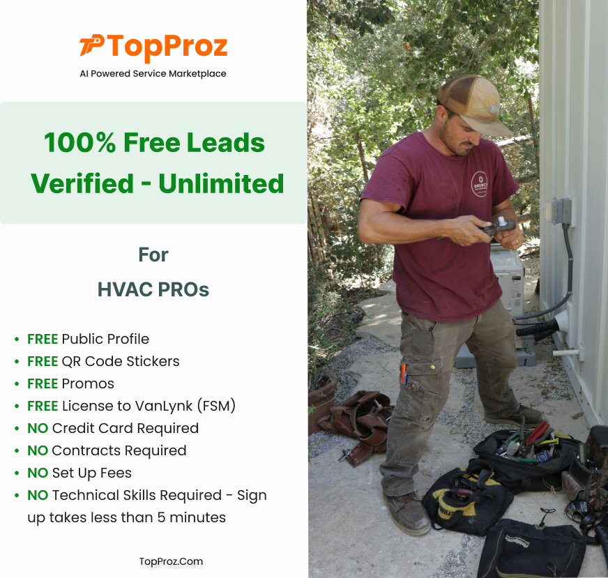 topproz's tweet photo. Elevate your career with Top Proz! 🚀 Dive into HVAC with ease—no fees, no hassle. Join now and unlock endless opportunities! #HVAC #TopProz https://t.co/9FW1pBj9GW