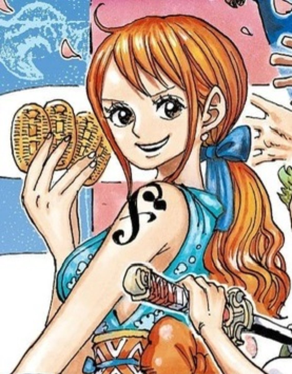 Nami is a great character. Pass it on!