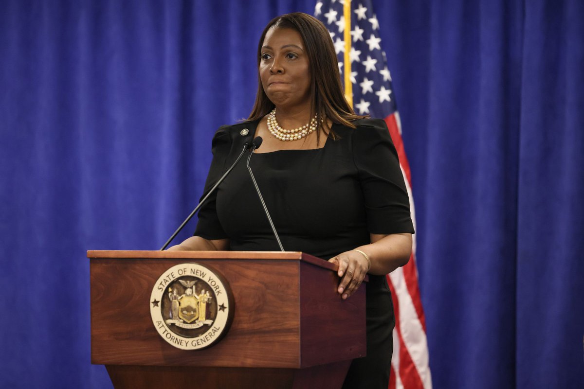 Letitia James Responds After Donald Trump Bond Rejected buff.ly/3J3Md7w