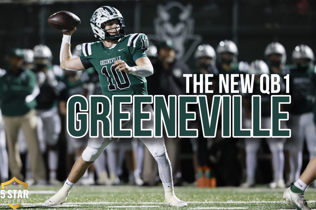 THE NEW QB1s, part II What is Greeneville’s situation at QB1 heading into spring and the 2024 season? THE READ ▶️ 5starpreps.com/articles/the-n…