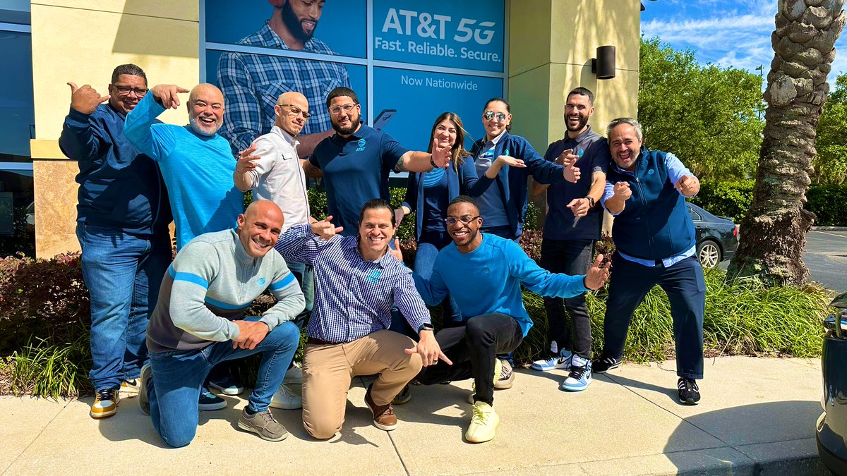 Team Romination is ready to take over in Q2!!! @LuisSilvaOneFLA #OneFLA #lifeatATT