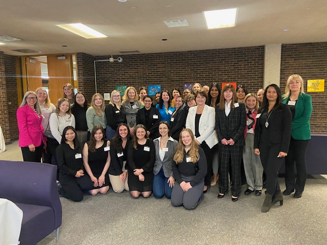 A highlight of March (Women's History Month) @robsonhall was an amazing opportunity for law students to visit with 6 women MB Judges & Justices. Thanks, @IntlWomenJudges. Thanks CJ Rivoalen, Justices Cameron, Berthaudin, Petersen, & Judges Wiebe & Carlson for coming.