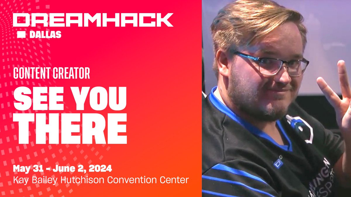 Did someone say Dallas LAN? I've officially got invited to Dreamhack Dallas as a Content Creator! If you guys are considering on going, make sure to use code: 'PFLUGER' for 15% off your ticket🙌 (Excludes Premium Pass, BYOC LAN Founders pass, and add-ons) @DreamHack #DHDallas