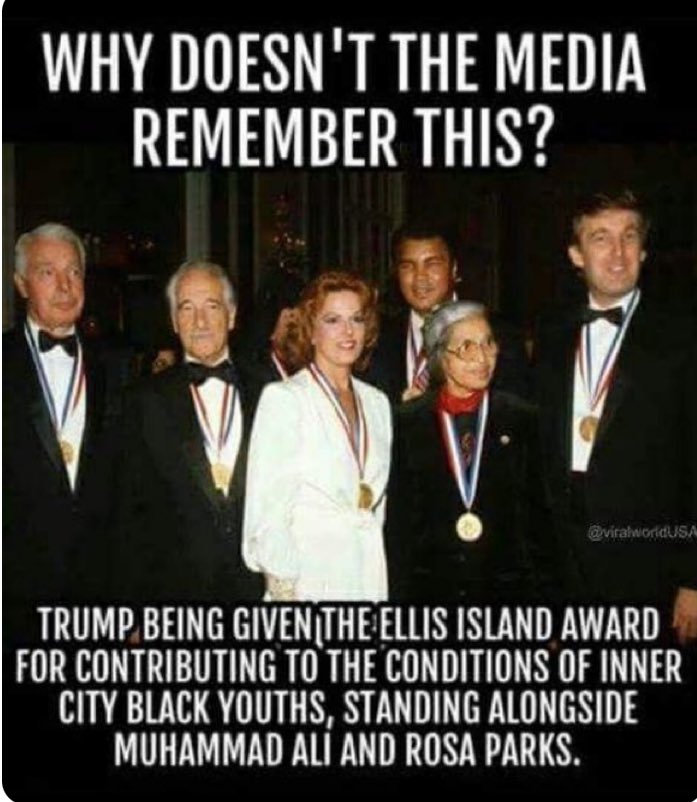 Can you understand now why the MEDIA AND DEMOCRAT RACE HUSTLERS ARE TERRIFIED TRUMP WILL  END RACISM ⁉️
👇