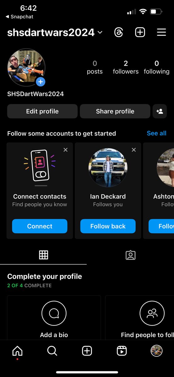 Go follow the new dart wars instagram account that we will be using from now on for everything involving dart wars!!