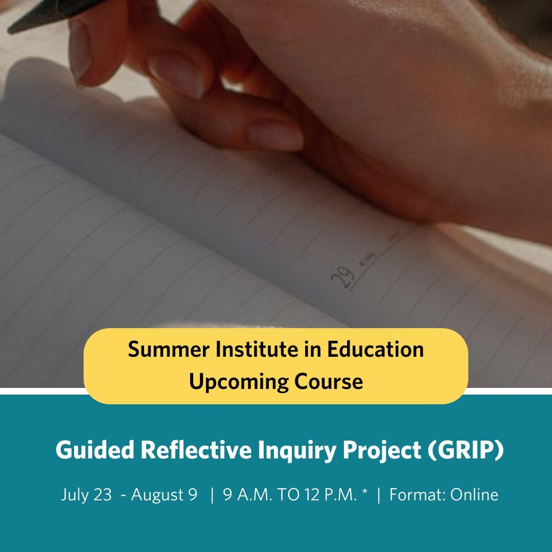 GRIP will provide you with an opportunity to further examine the foundation and structure of your own educational knowledge and beliefs, within the larger context of educational theory, research, and best practice: education.ok.ubc.ca/degrees-progra… #UBCO #UBC #BCED