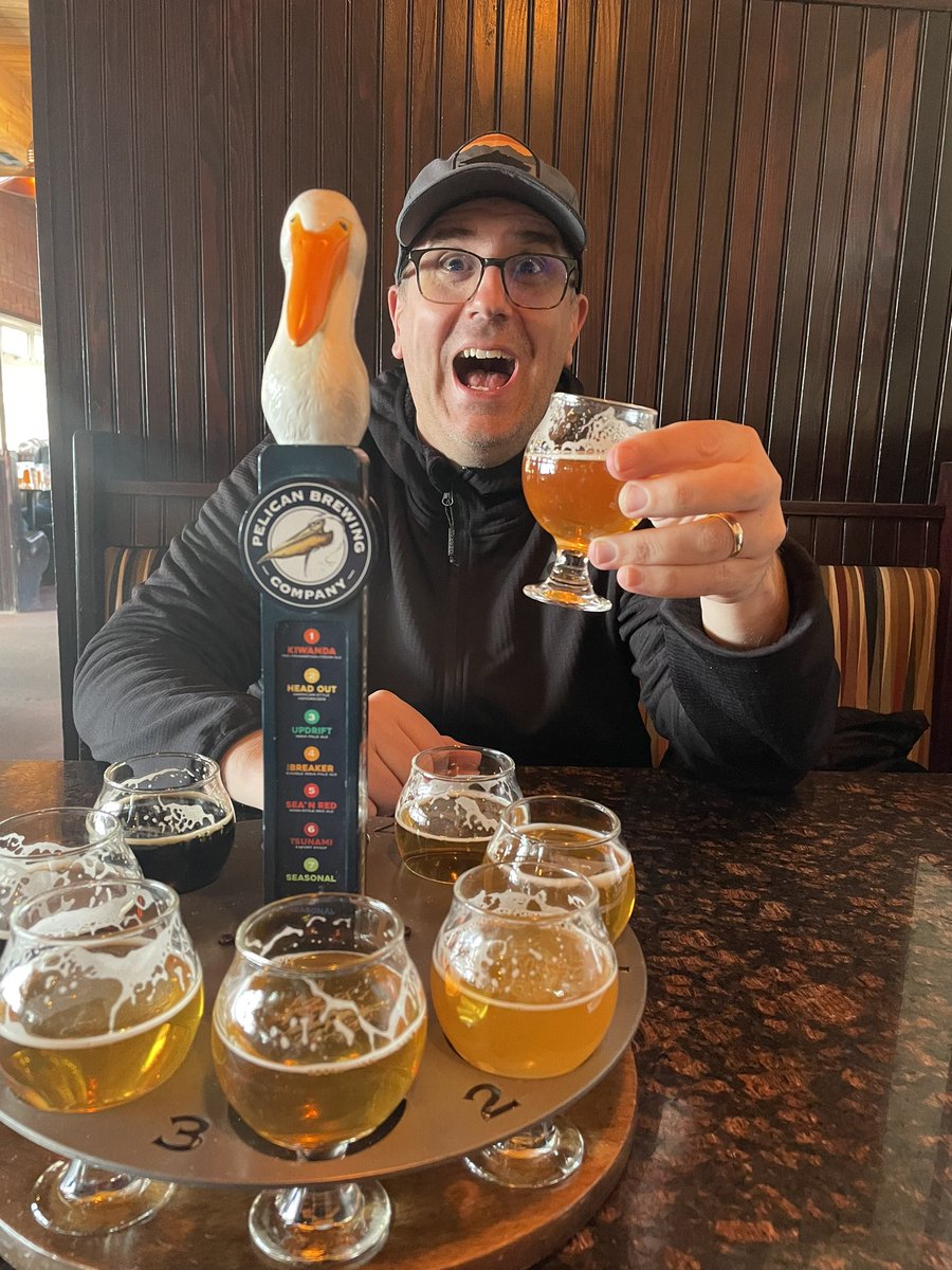 Vacay mode turned up! <a href="/CoachingIdaho/">Idaho Basketball Coaching Podcast</a> #pelicanbrewingcompany