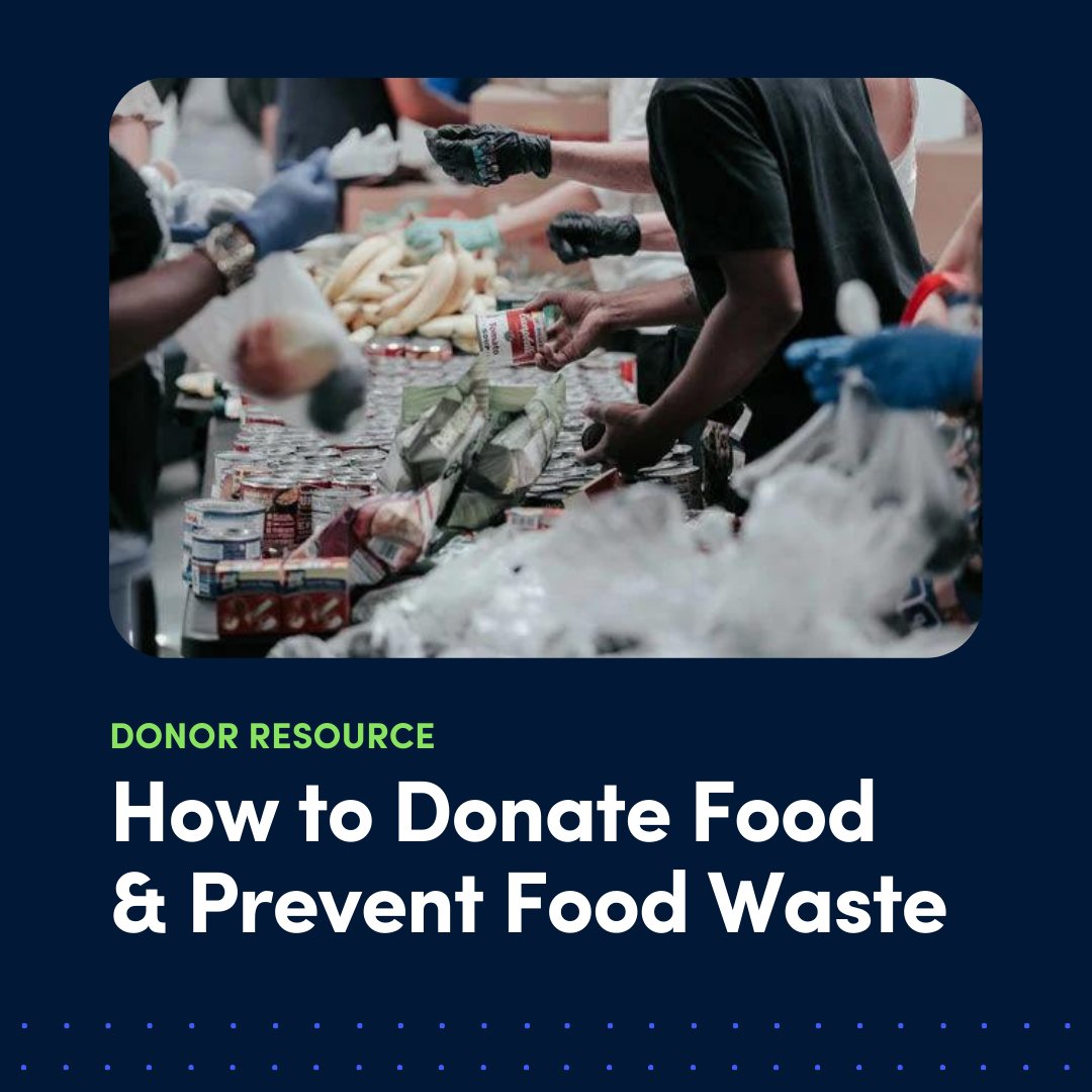 It's no secret that the U.S. has an ongoing hunger crisis and food waste issue. Take action with us, and let's fight food insecurity together. Explore our donor resource to uncover steps for donating food & ensuring it feeds those in need at bit.ly/43030Av.#Hunger #HungerCrisis