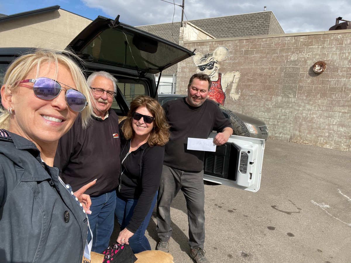 Thanks OHF supporter Street Heat and owners Bill and Tim for donating much needed food/funds for our OHF Easter 'Fill the Jeep' Food Drive. All items to be delivered to The Calgary Food Bank this weekend to aid those in need. Thanks to all who donated and to our 3 drop locations.