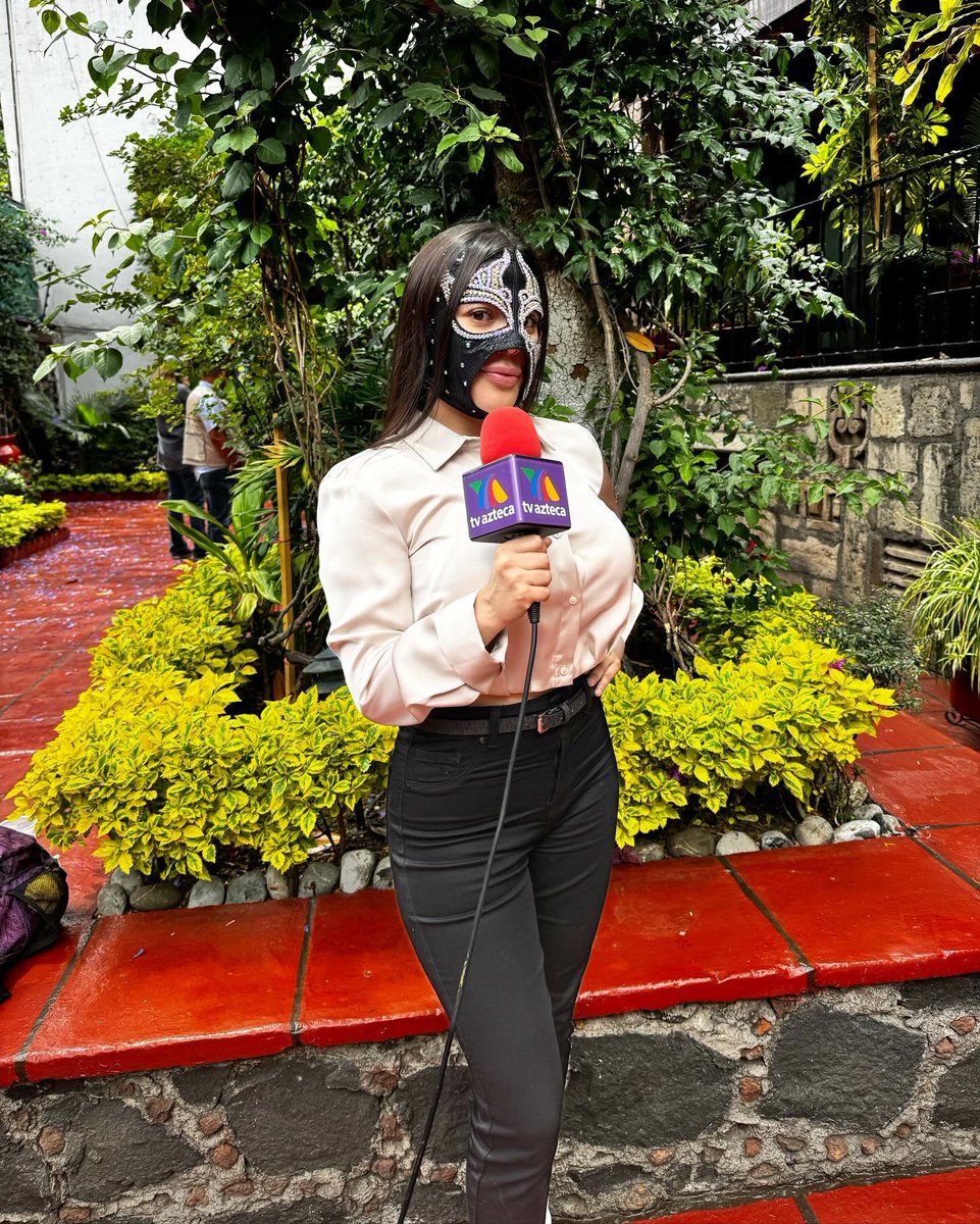 Media day con @luchalibreaaa para #TriplemaniaMTY 🙌🏼