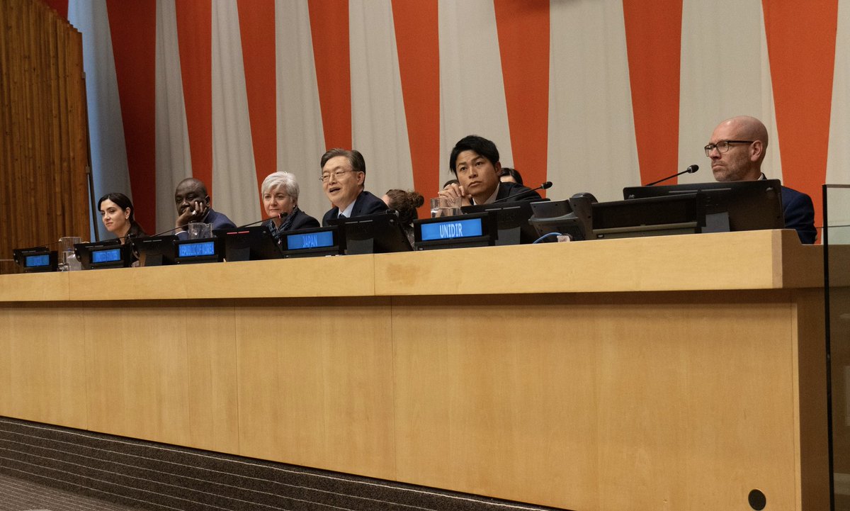 #UNSC Arria meeting on evolving #cyber threat landscape, hosted by🇰🇷🇯🇵🇺🇸 🇨🇭underlined -Application of int'l law & due diligence of states -Responsible behavior of states & private sector -Role of the Security Council to acknowledge realities & threats in cyberspace in its work