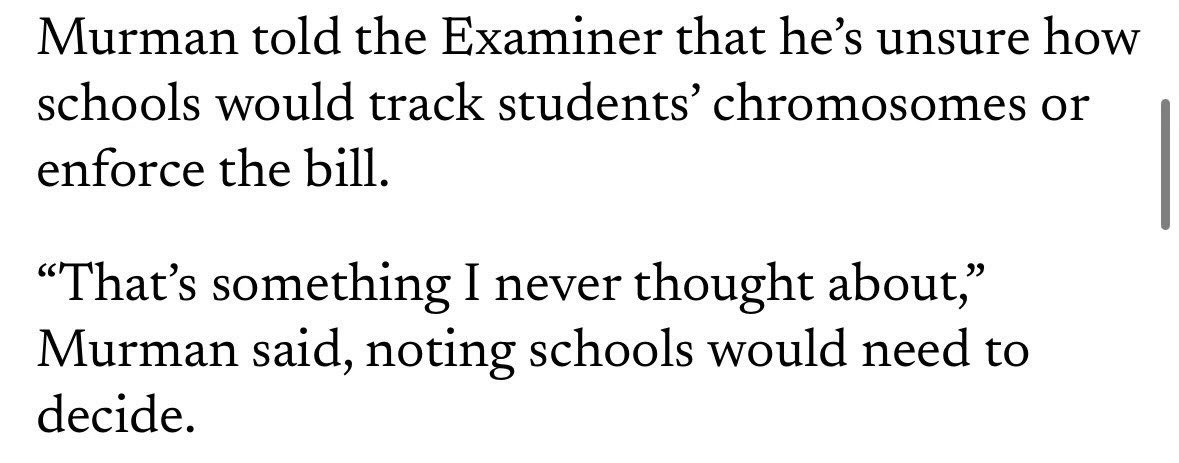 This is the Chair of the Nebraska Legislature’s Education Committee, commenting on legislation he would like to pass right away.