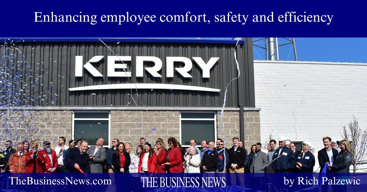 Kerry, a public food company in the sustainable food, beverage &amp; pharm markets, recently celebrated the upgrading of its Rothschild facility. Employees held a ribbon-cutting ceremony at the plant last month, celebrating the completion of their expansion. readthebusinessnews.com/news/enhancing…