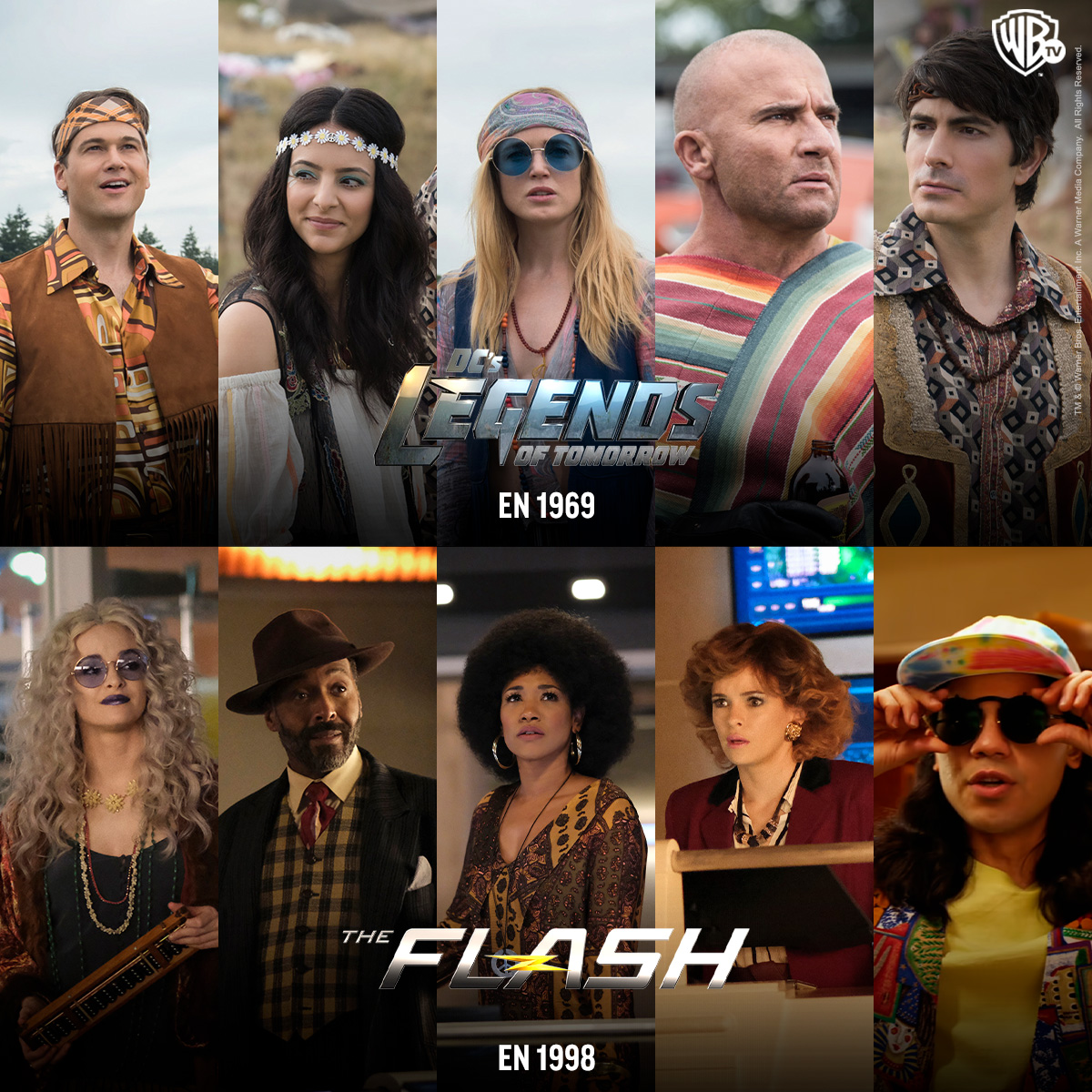 ¡Extrañamos esos FLASHbacks! ⚡️ ¿Cuál era su favorito? ⌛✌ #TheFlash #LegendsOfTomorrow