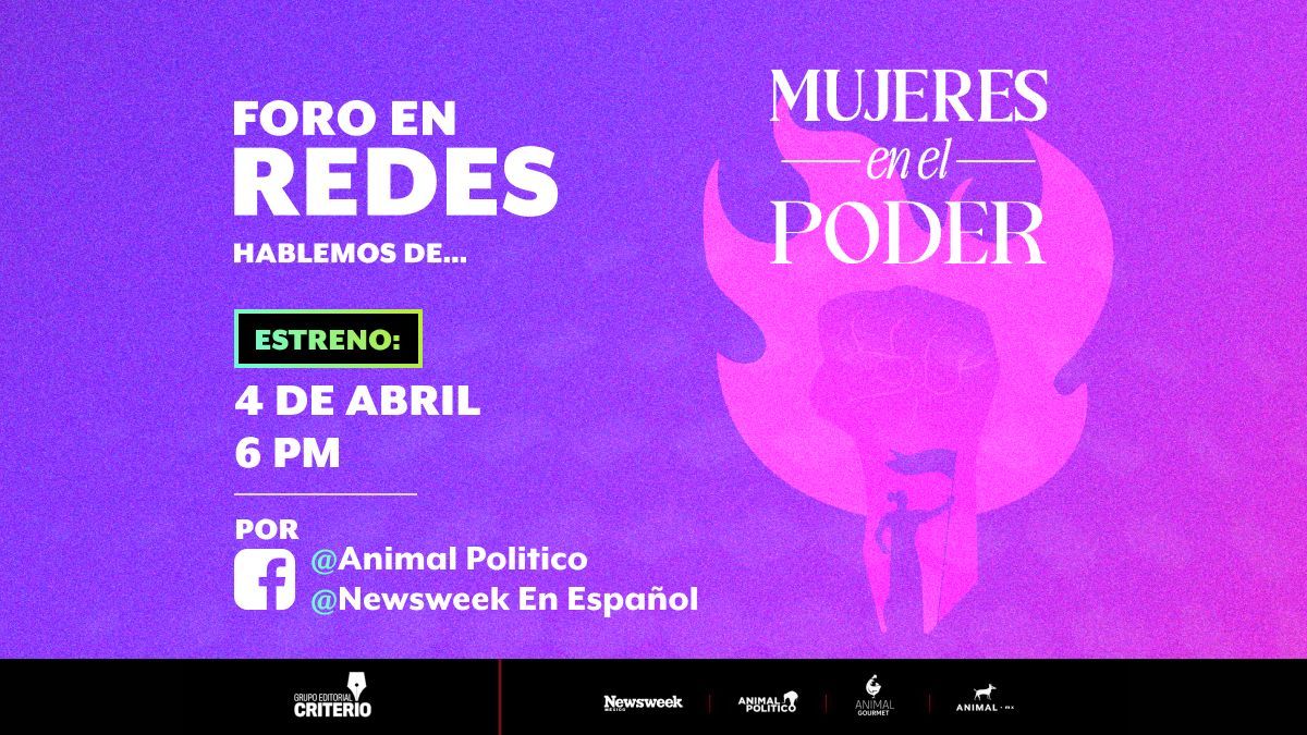 🗣️ Únete a la conversación de #MujeresEnElPoder en punto de las 6 p.m. Invitadas: 🔹 @DeniseDresserG 🔹 @maiteazuela 🔹 @kdartigues 🔹 @jainapereyra 🔹 @Chelawuera