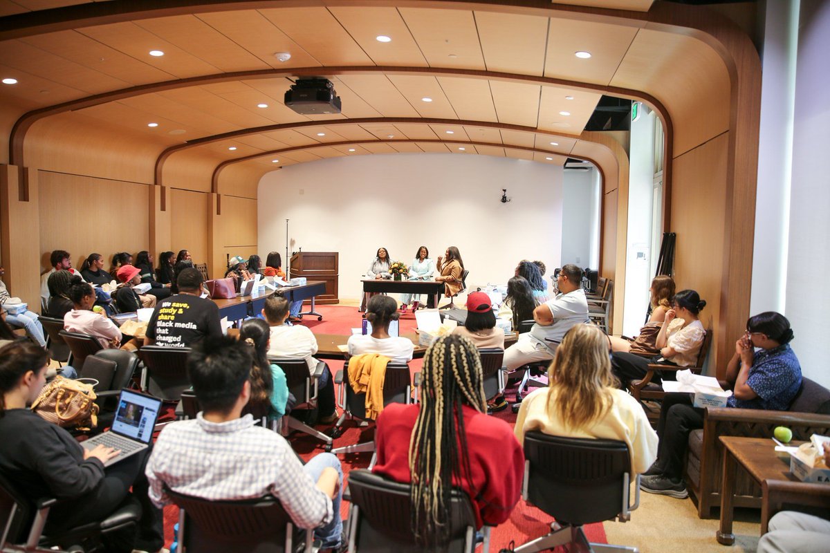 🚨 @theshaderoom Takes Over USC Annenberg! 🎓💥

Angelica &amp; Judith Nwandu, the powerhouse sisters behind The Shade Room, brought their wisdom and inspiration to the USC Charlotta Bass Lab's "Lunch and Learn" series. 🙌🏾✨