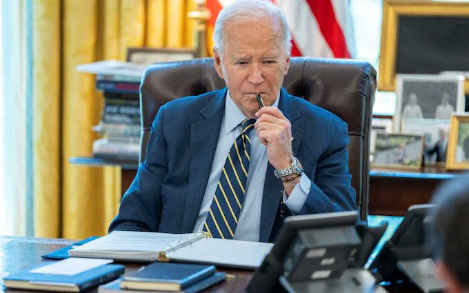 Antiwarcom's tweet photo. Biden, Netanyahu Discuss Israeli Killing of Foreign Aid Workers
Biden took a harsher tone with Netanyahu than before but it's unclear if it will amount to a change in policy
by Dave DeCamp
@DecampDave #Gaza #Israel #Biden #Netanyahu #aidwork
https://t.co/2tUHqIoktI