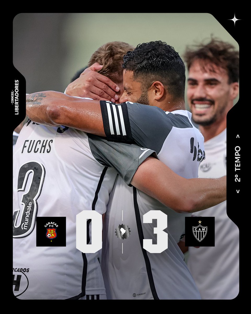 Começa a etapa final! Pra cima deles, #Galo!

#ContinenteAtleticano #VamoGalo #CFCxCAM 🏴🏳️