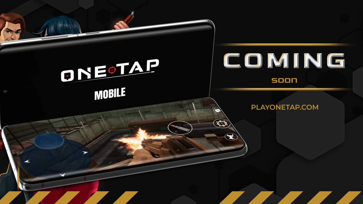 The high octane FPS gaming experience of One Tap is now coming to mobile. Join the waitlist now to have first access: playonetap.com/mobile-registr… #mobilegaming #web3mobile #web3gaming