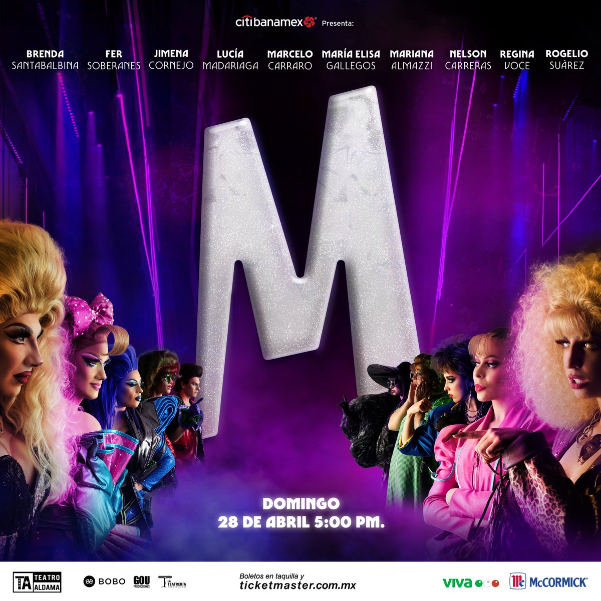 ¡Función especial del #Mentiverso! 🧡💖🎶 Lo mejor de los dos mundos, si no haz visto una función de #MentirasElMusical y #MentiDrags juntos, esta es tu oportunidad. 🔥⚡️ Boletos: bit.ly/MentiversoAbri…