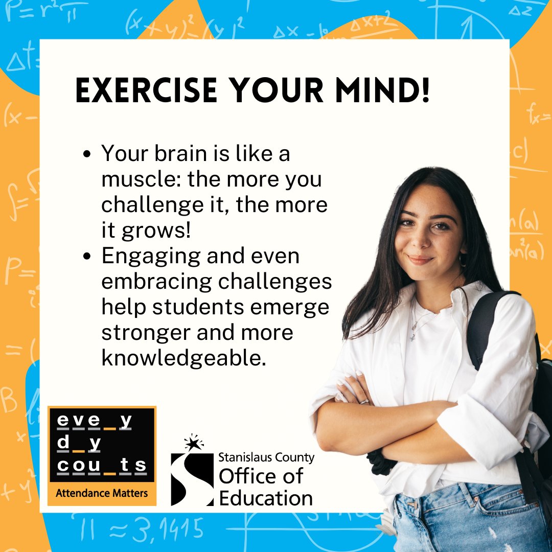 scoecomm's tweet image. Challenge accepted! 💡  Embrace math to expand your mind.  #EveryDayCounts #MathAwarenessMonth