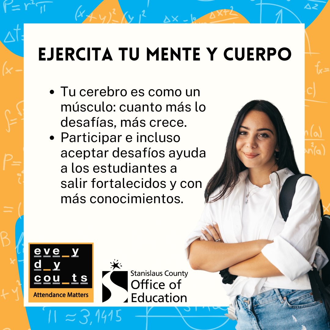 scoecomm's tweet image. Challenge accepted! 💡  Embrace math to expand your mind.  #EveryDayCounts #MathAwarenessMonth