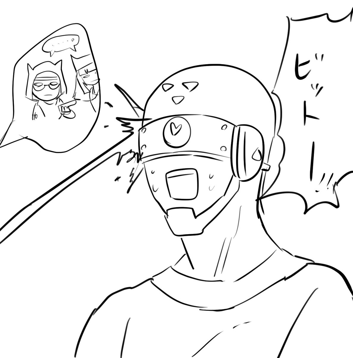 コサビト落書き
コサインの妄想が激しい🤦‍♂️ 