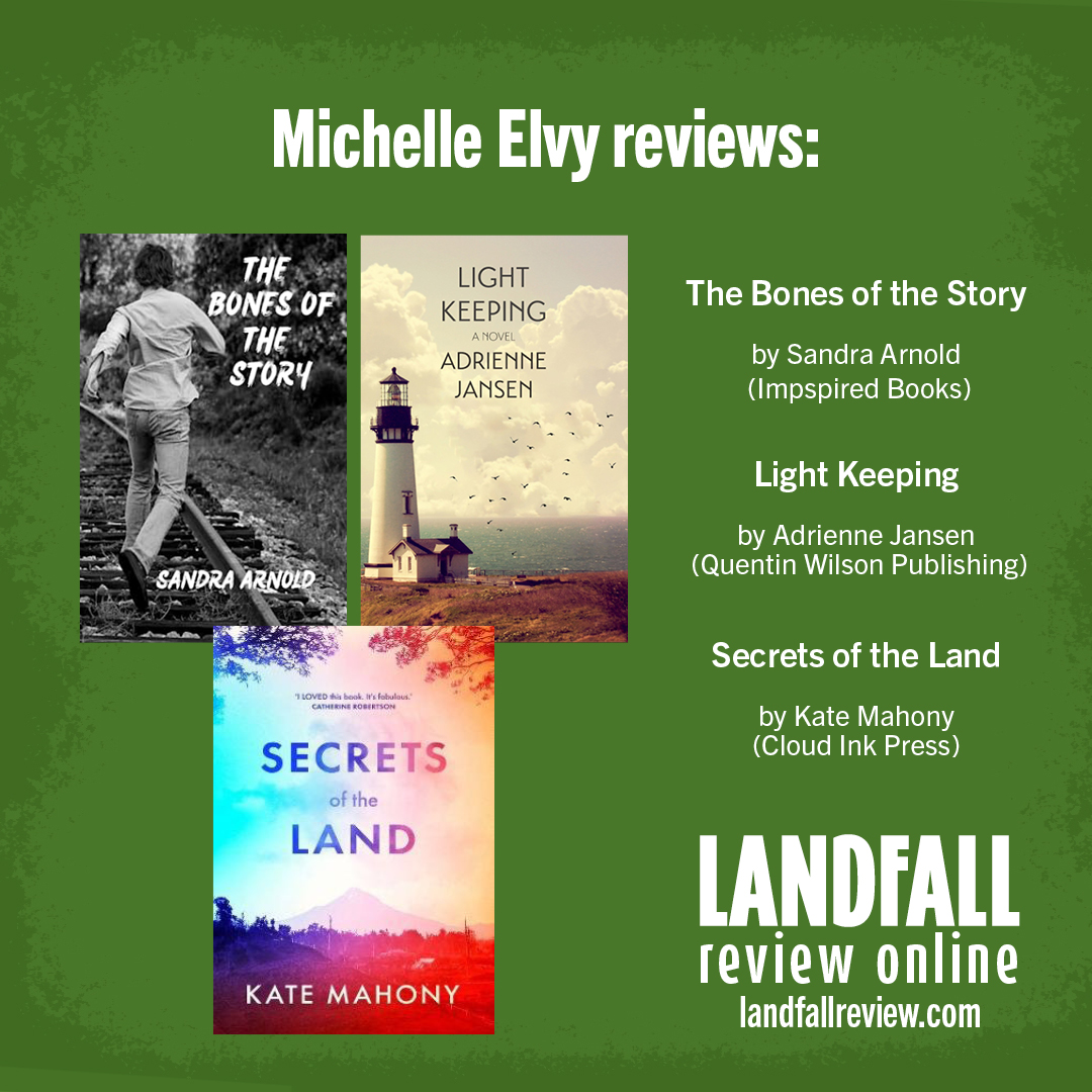 Michelle Elvy reviews: Light Keeping by Adrienne Jansen (Quentin Wilson Publishing, 2023) Secrets of the Land by Kate Mahony (@cloudinkpress, 2023) The Bones of the Story by Sandra Arnold (Impspired Books, 2023) landfallreview.com/a-bunch-of-mem…