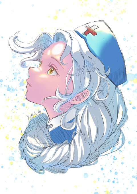 「ロングヘアー 赤十字」のTwitter画像/イラスト(新着)