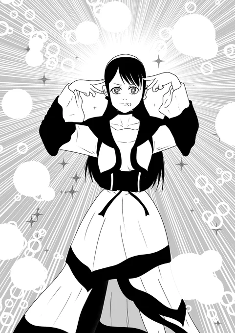 ツムリ姉さん
#いいねした人は私のイラストを自分の絵柄で描く 