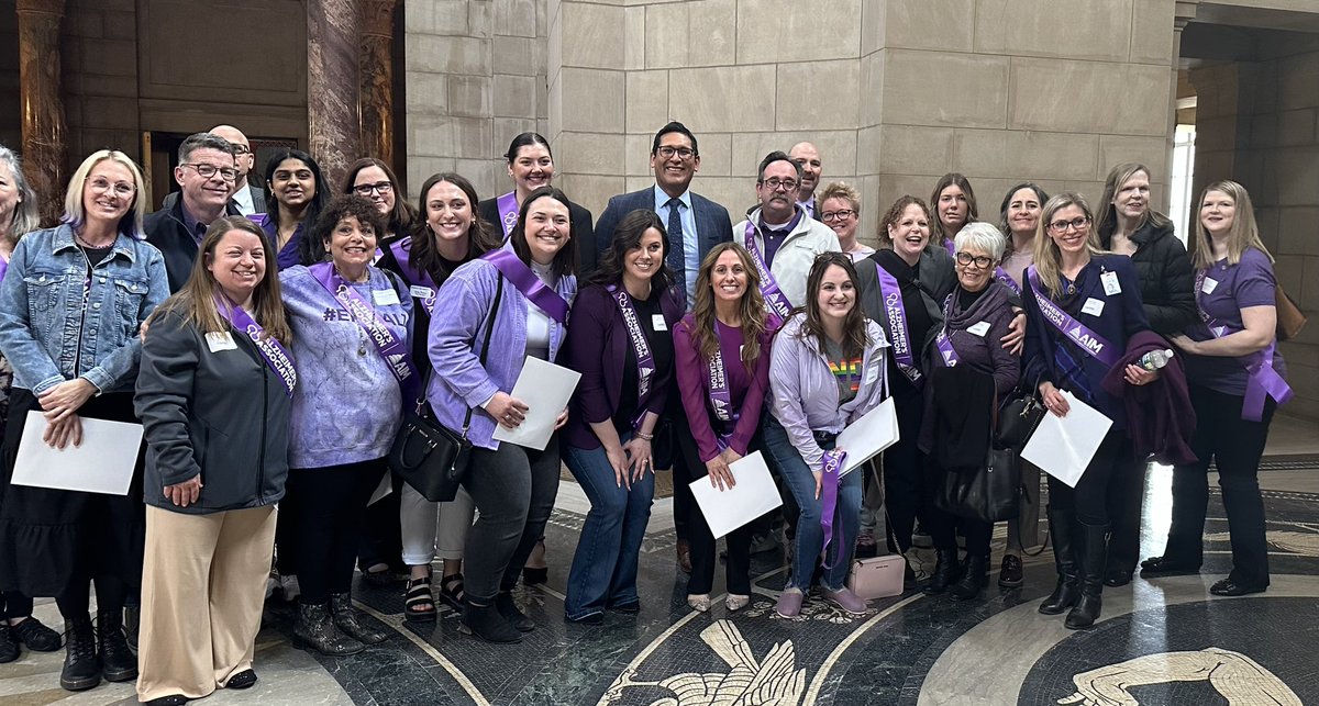 Thank you to the Nebraska @alzassociation for your advocacy! I’m happy to support the over 36,000 people in Nebraska living with #Alzheimer's or dementia, and the more than 40,000 people care for loved ones with the disease.