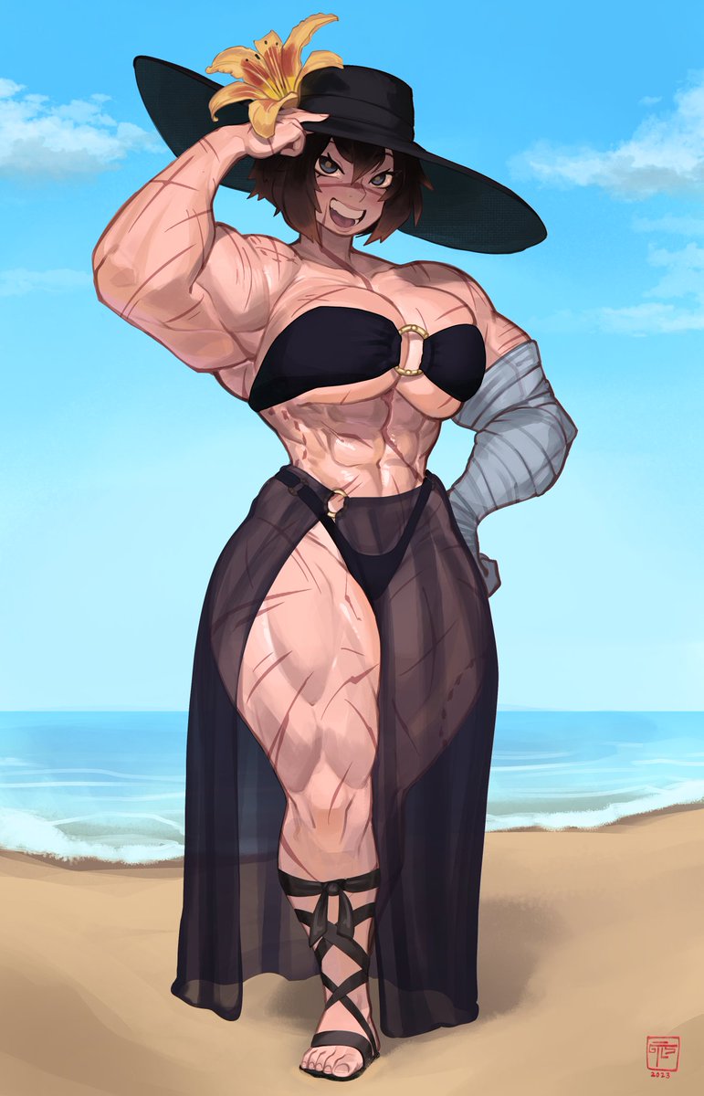FlakOwl's tweet image. Late night Miriam appreciation.

Seems to be growing the outfits.

Preference? Suggestions?

Art by @gattles18plus @muscularice @Tag_a_long3