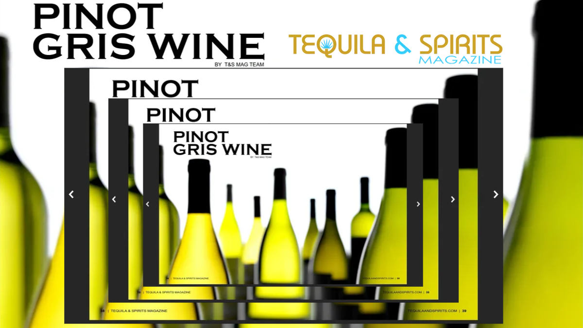Pinot Gris Wine, a versatile and captivating white wine, has gained popularity among wine enthusiasts for its unique flavor profile and adaptability to various wine making styles. Check full article in March|April issue. #TequilaSpirits #Wine #pinotgris #winelover #WineIndustry